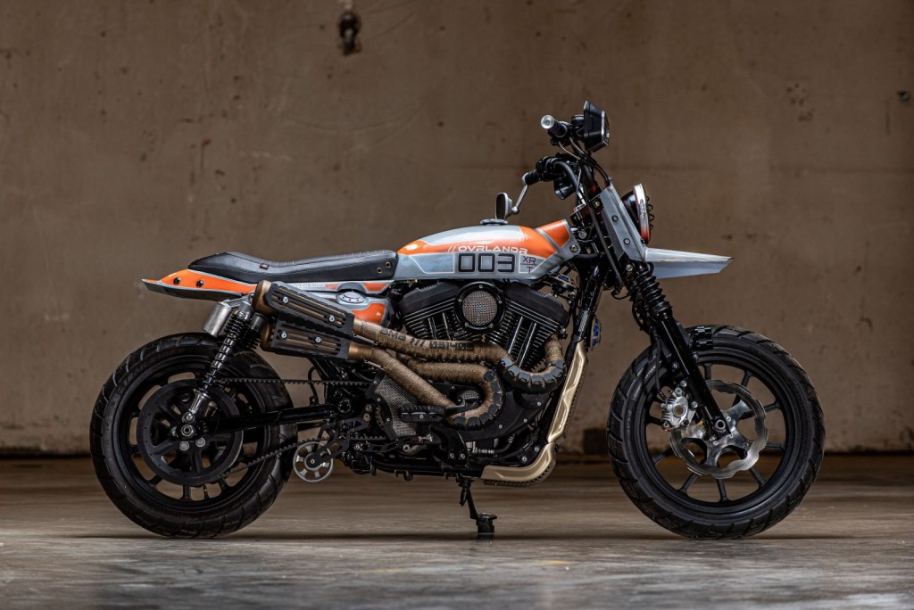 Sportster 1200R "Ovrlandr" by Combustion Industries