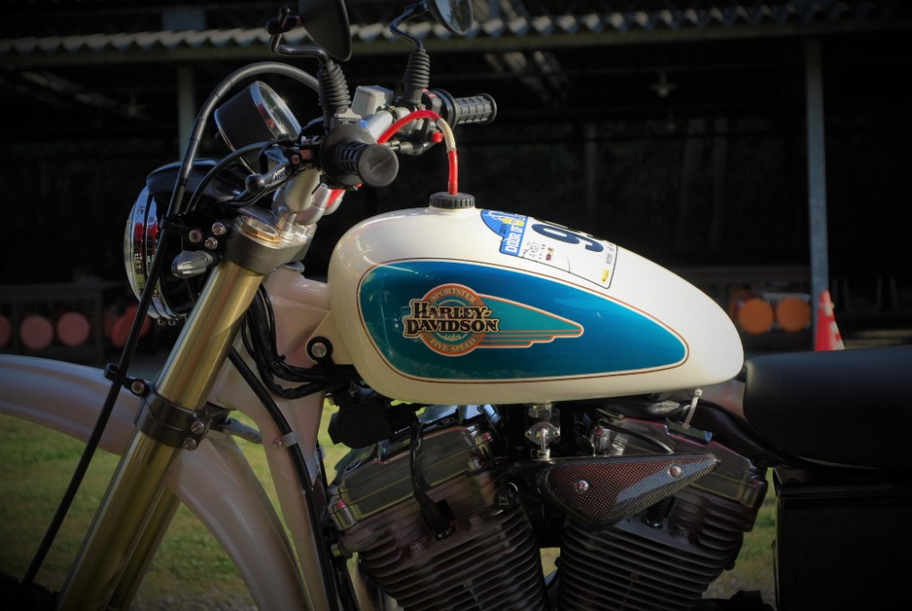 883 Sportster Scrambler