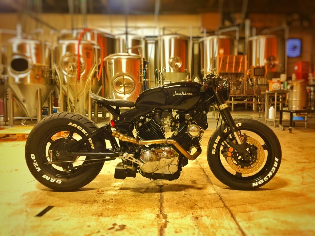 Yamaha Virago Cafe Bobber