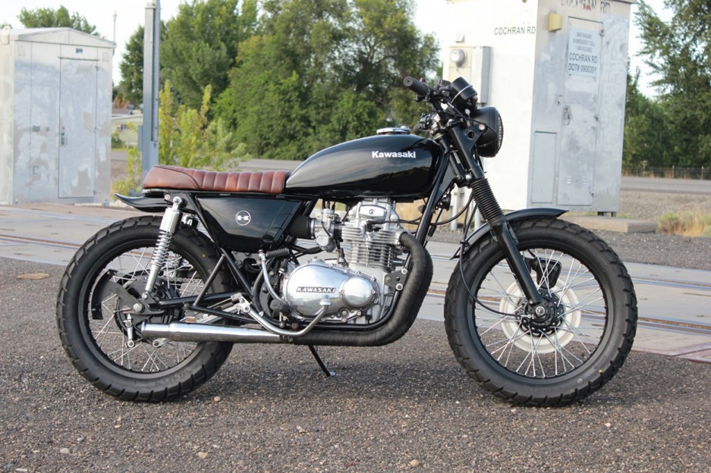 Kawasaki KZ400 Street Scrambler
