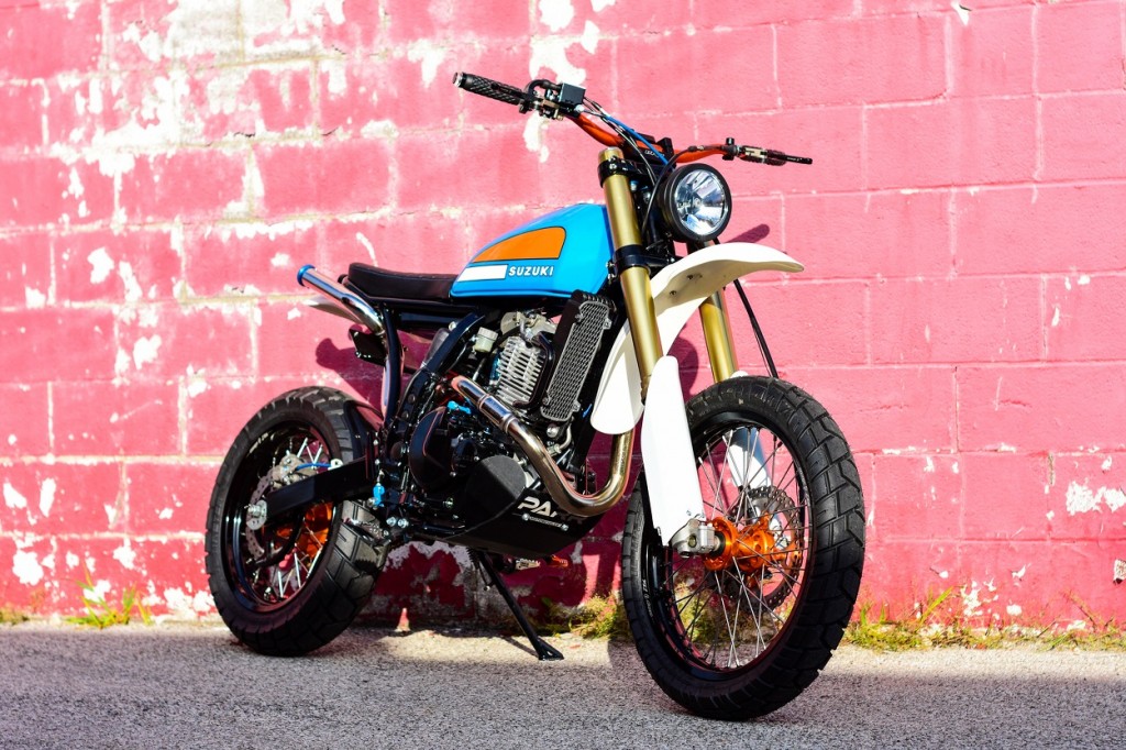 Suzuki DR650 Urban scrambler