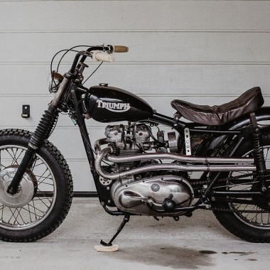 Triumph TR5 Trophy Desert Sled