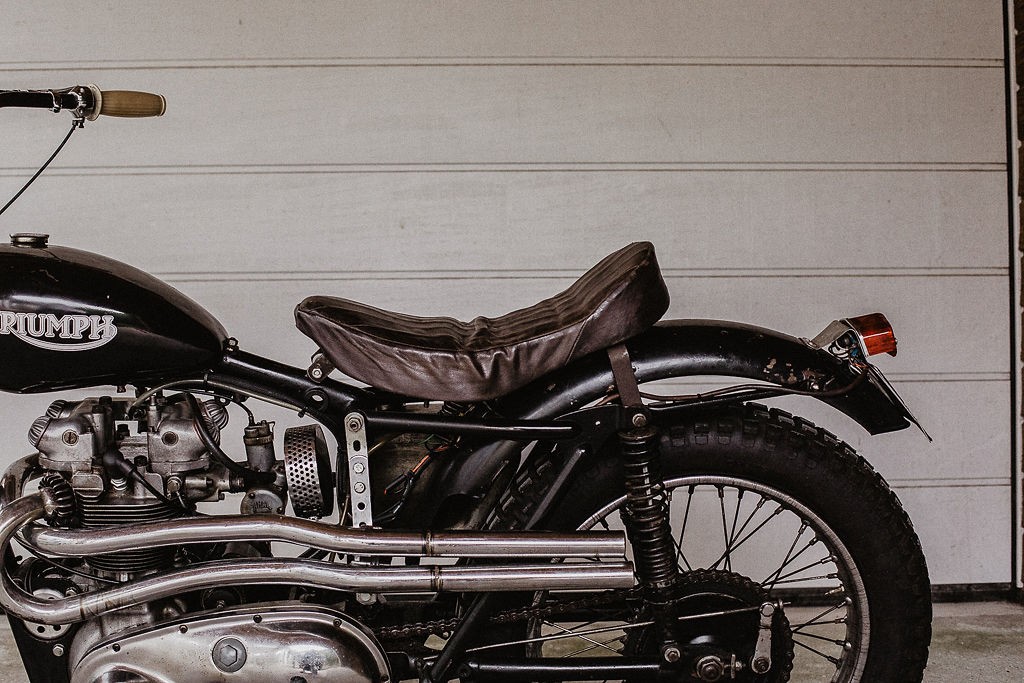 Triumph TR5 Trophy Desert Sled