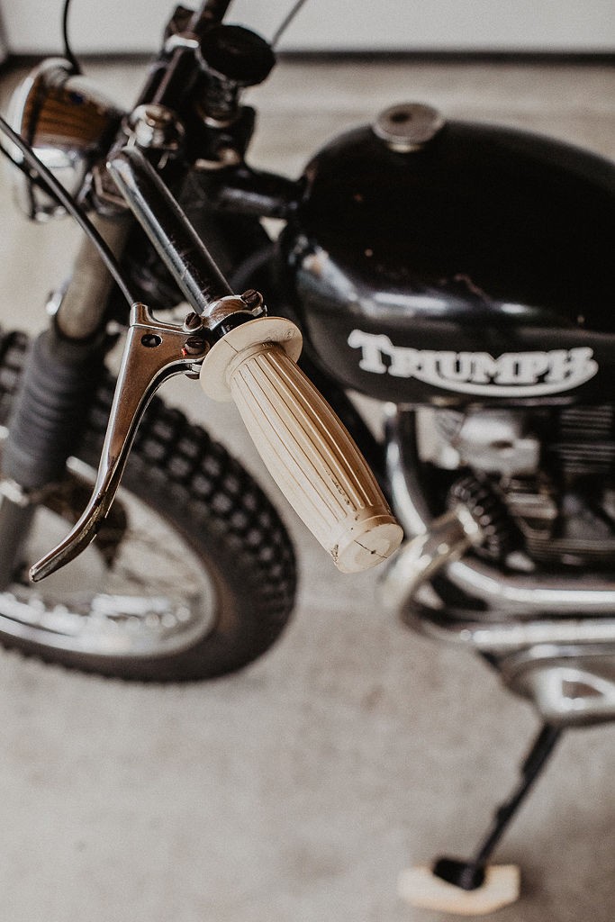 Triumph TR5 Trophy Desert Sled