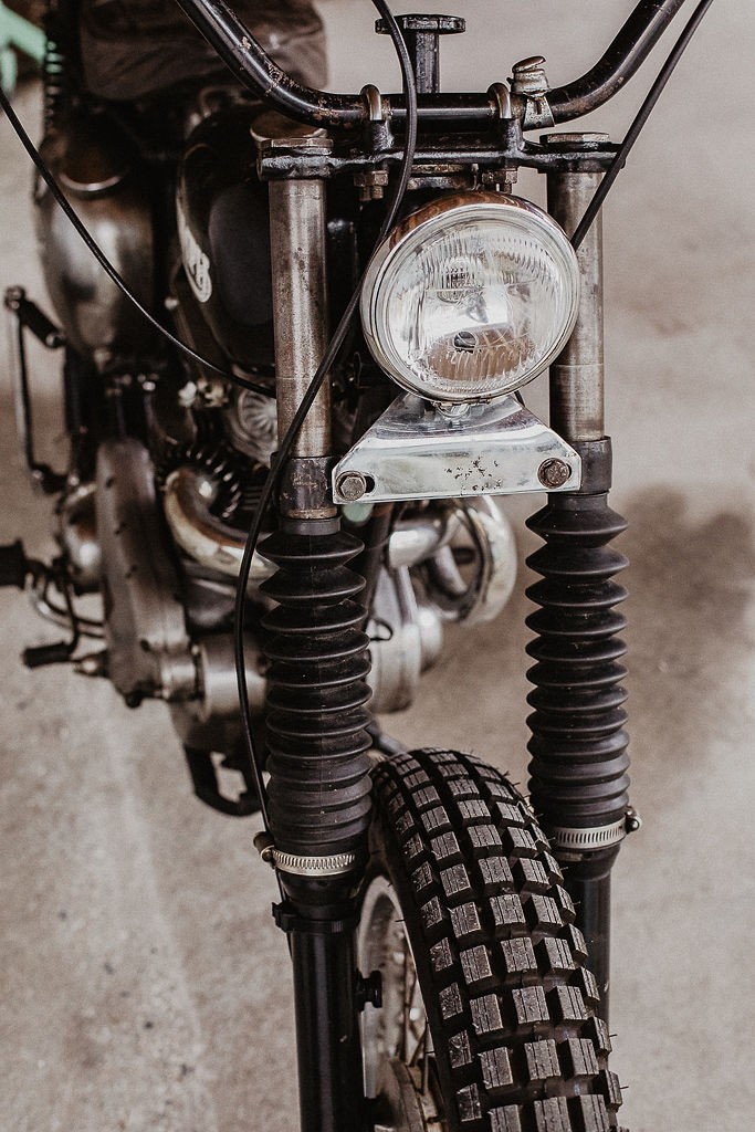 Triumph TR5 Trophy Desert Sled