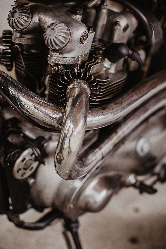 Triumph TR5 Trophy Desert Sled