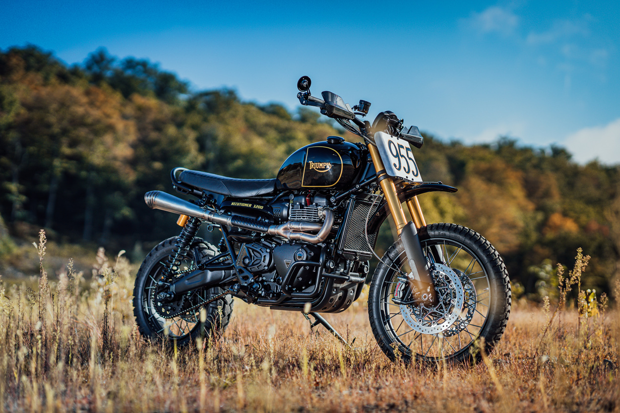 XEcutioner: Triumph Scrambler 1200 XE by A&J Cycles - BikeBound