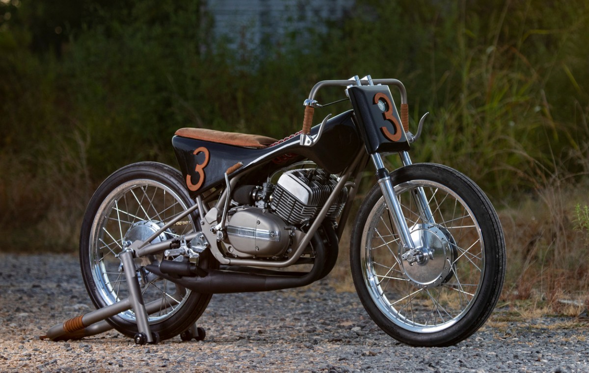 Modern Board Tracker: Yamaha RD350 by No Joke 2 Stroke – BikeBound