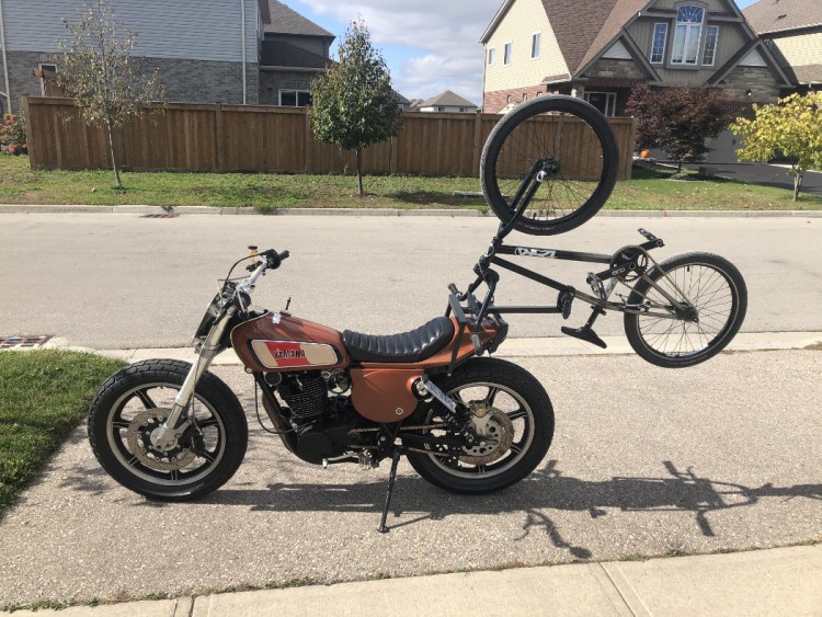 Project X-Tracker: Yamaha XT500 Street Tracker – BikeBound