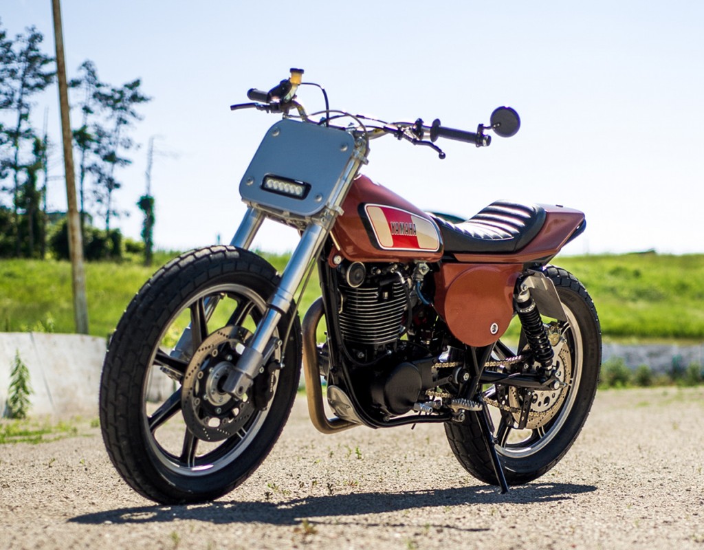 Project X-Tracker: Yamaha XT500 Street Tracker – BikeBound