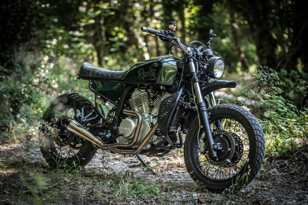 Honda Transalp Scrambler