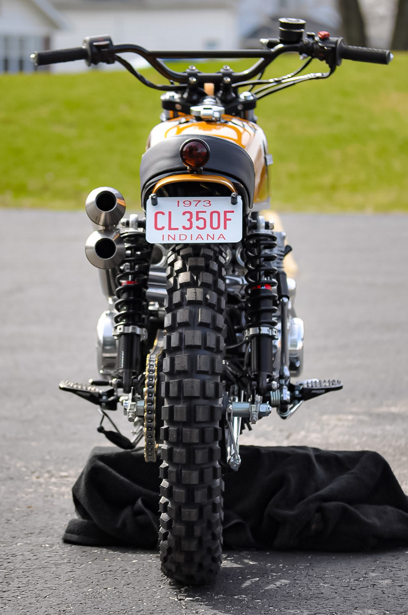 Honda CB350F Scrambler