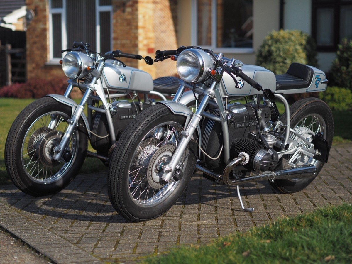 V75 Cafe Racer Silver Specials: Garage-Built BMW R75/7 Cafe Racers – BikeBound