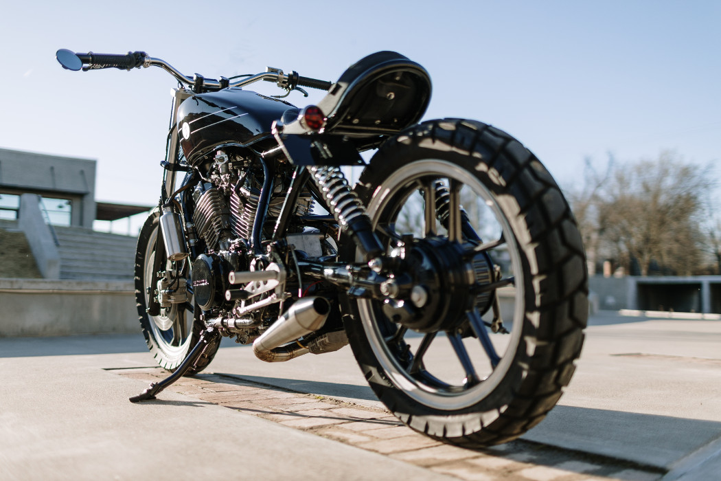 Kage Honda Shadow 500 By One Up Moto Garage Bikebound