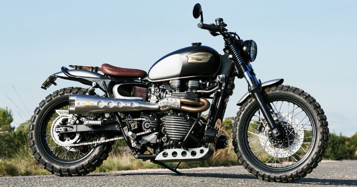Burly Bonnie: Triumph Bonneville “Laia” by Tamarit Motorcycles