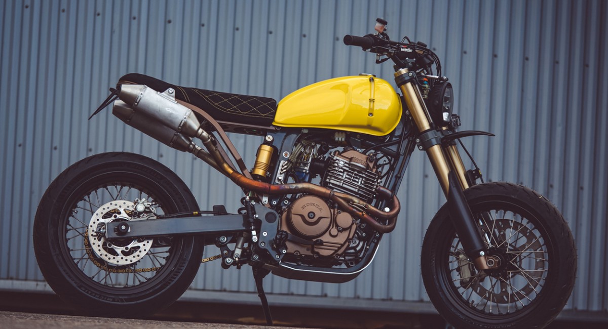 Honda SLR650 Adventure Scrambler