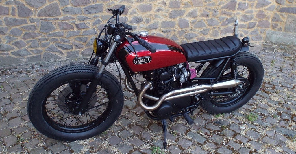 Yamaha TX650 Brat Style