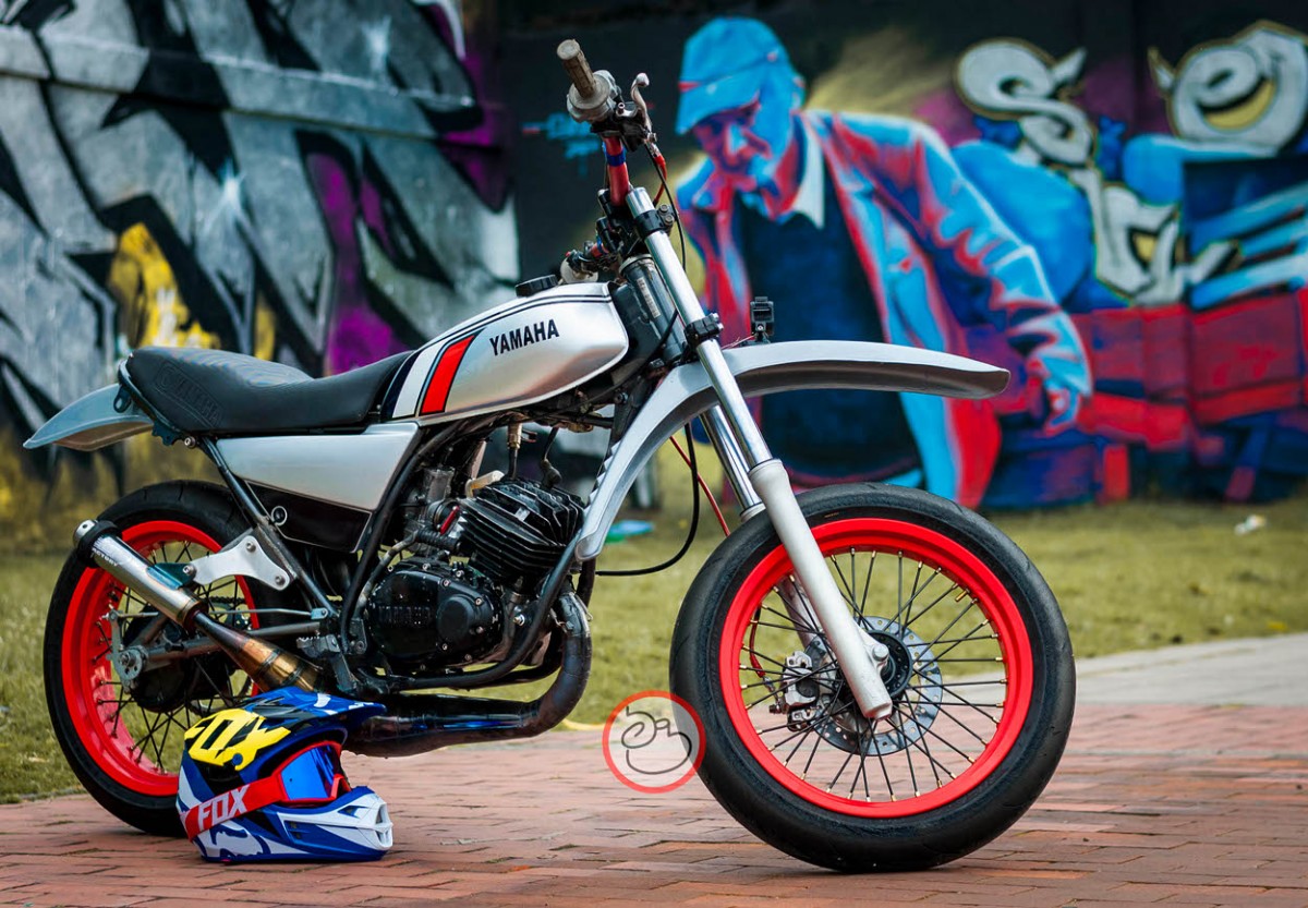 Tarmac Smoker: Yamaha DT175 “Calima” Supermoto – BikeBound