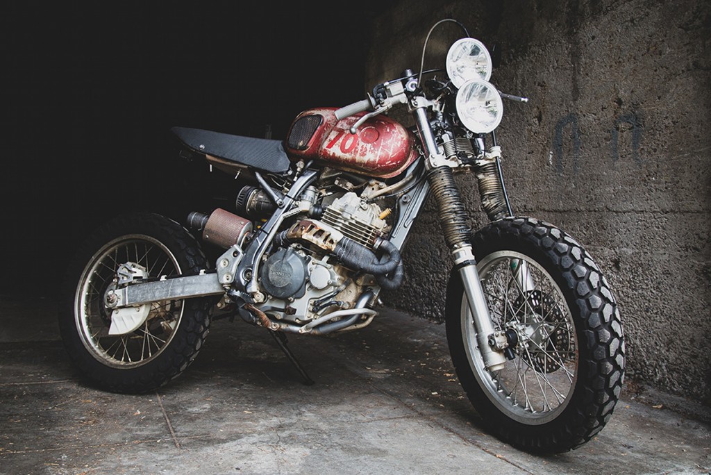 Honda XR400 Rat Bike