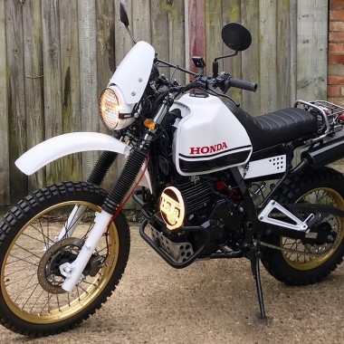 Honda NX650 Desert Sled