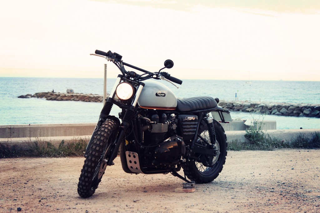 Triumph T100 Bonneville Scrambler