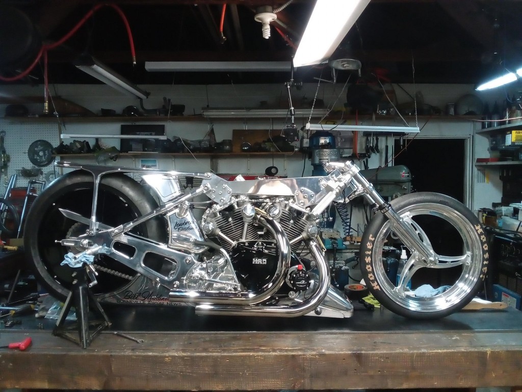 Vincent Land Speed Racing Bike