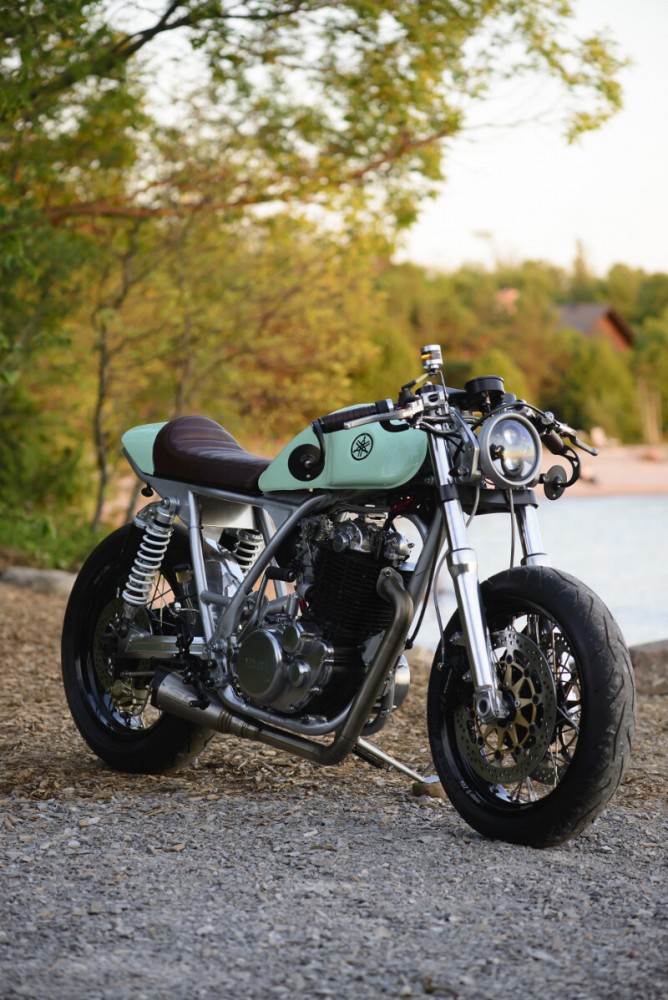 SUPER SINGLE: YAMAHA SR500 CAFE RACER BY SPERO FLORO - Original Article ...