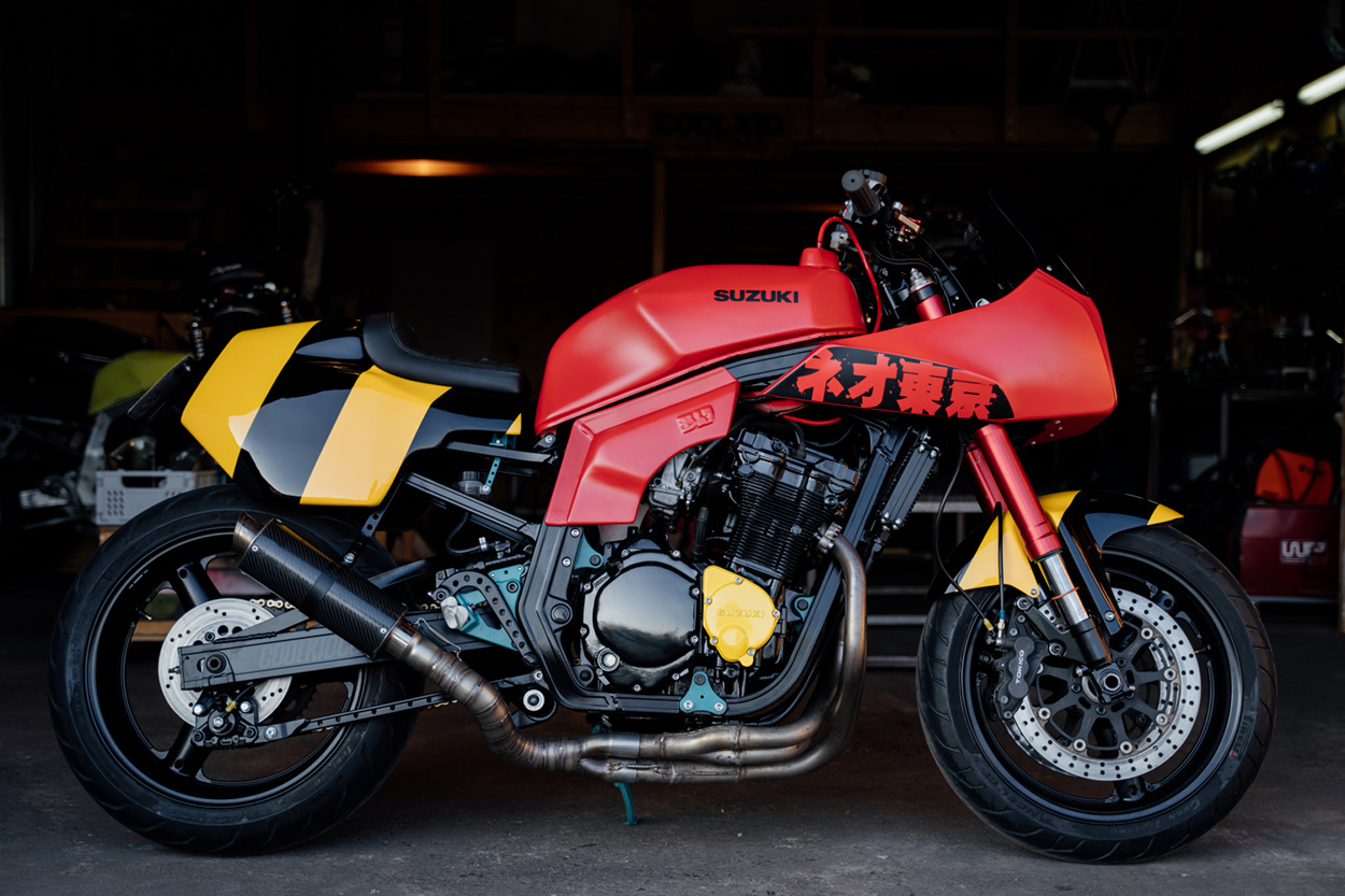 Suzuki gsxr 750 clearance cafe racer