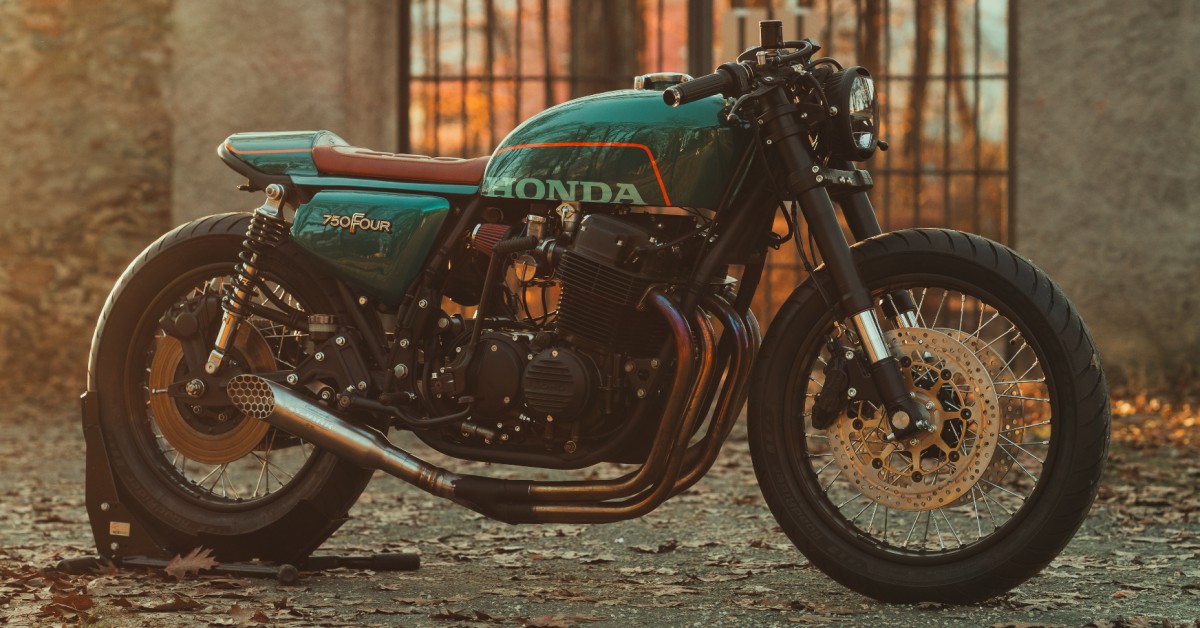 ホンダ HONDA CB750 カラーグリーン Honda CB750F “Green Arrow” by NCT Motorcycles – BikeBound