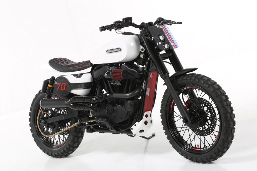 883 Sportster Scrambler