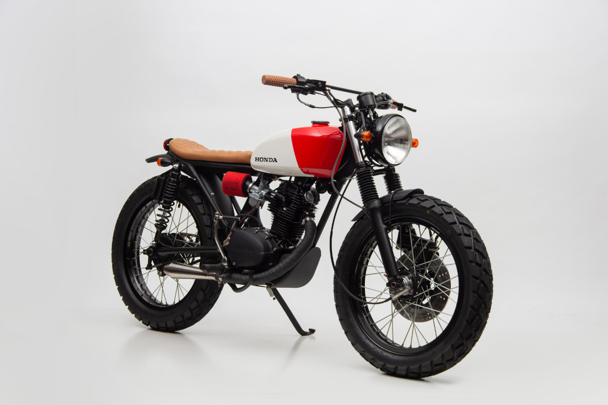 City Scrambler: Honda CB125 by Slipstream Creations – BikeBound