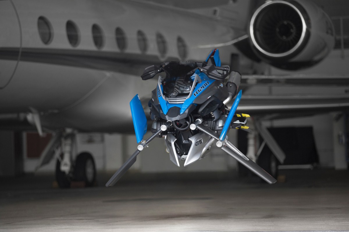 Production Hover Bike: BMW R1200GSA Hover Ride™ – BikeBound