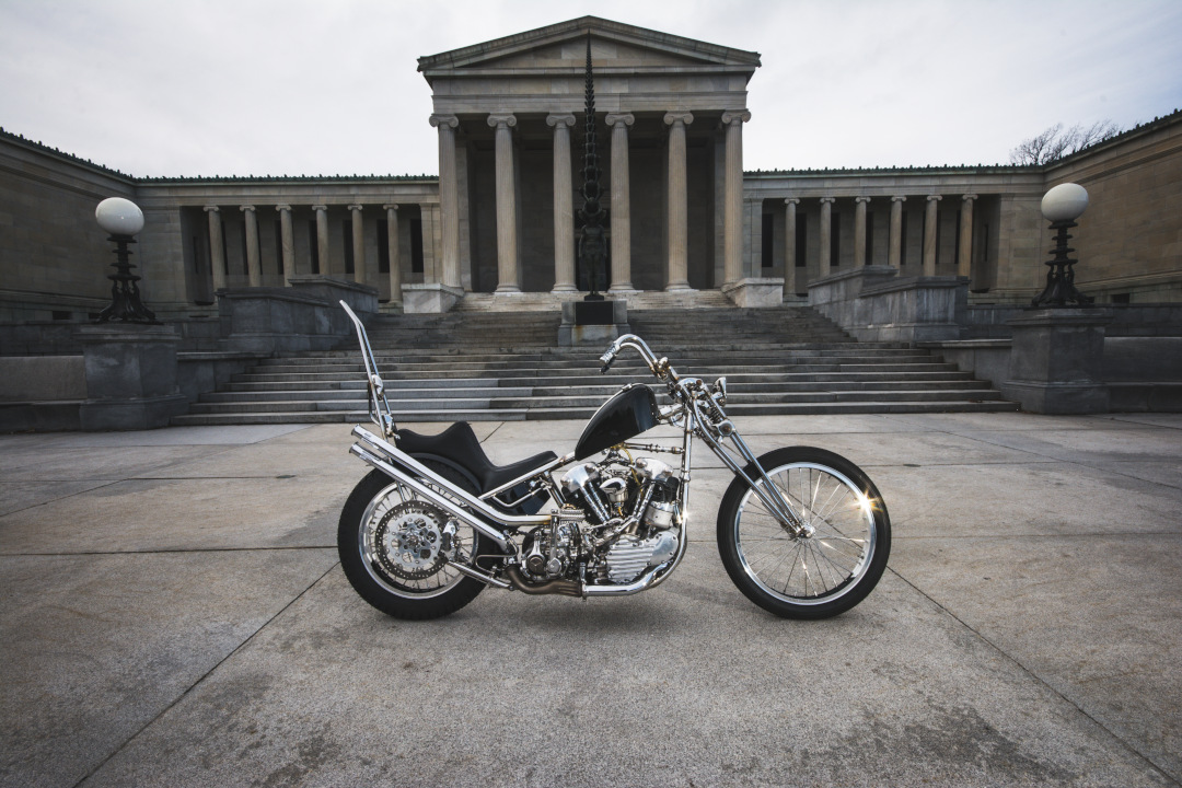 Win This: 1940 Stainless Steel Knucklehead Chopper – BikeBound