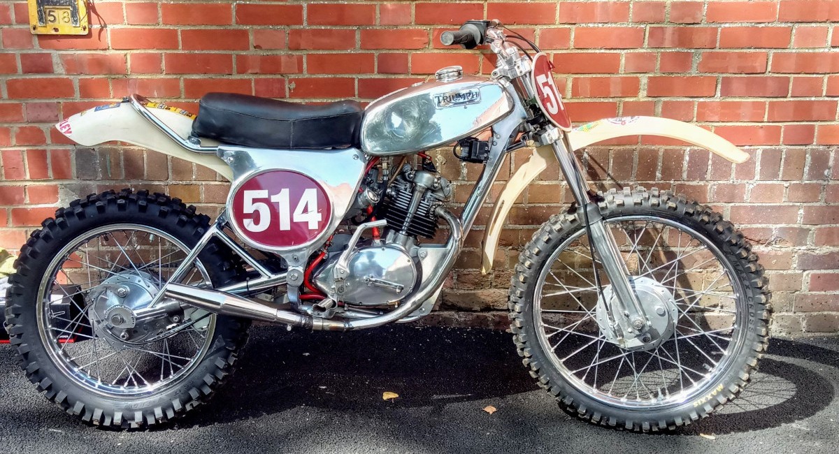 Cheney Triumph Tiger Cub Scrambler