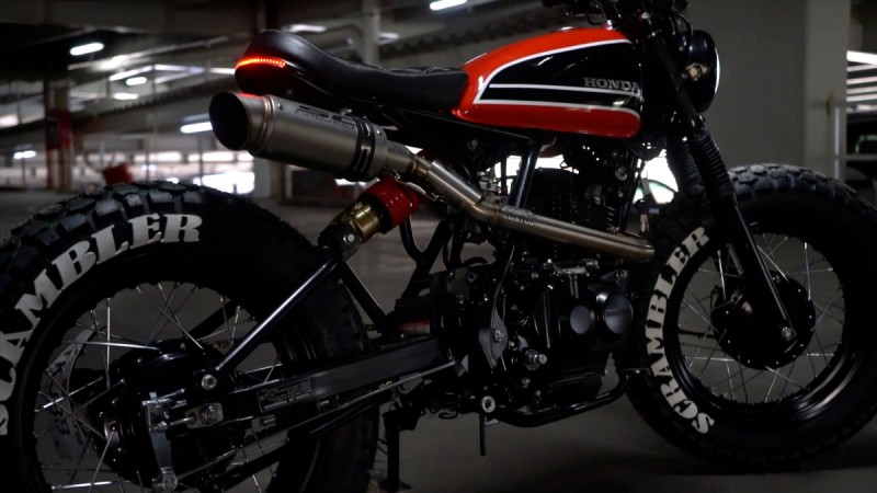 Bombardero: Honda CG150 Cargo by AZFER Customs – BikeBound