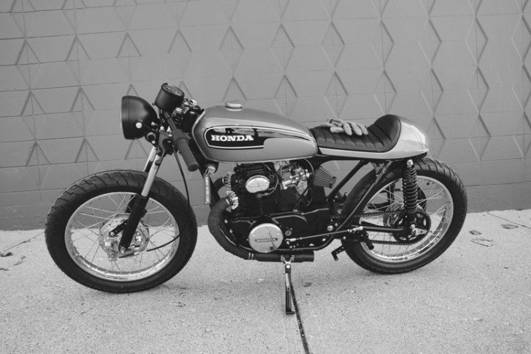 Holly Honda: CB175 Café Racer by Chris Harter – BikeBound