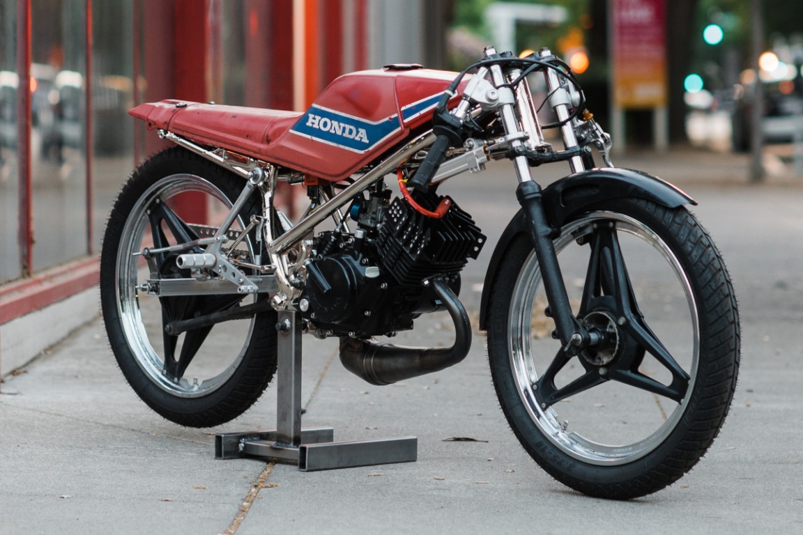 Small-Bore Speeder: Honda MB5 Land Speed Racer – BikeBound