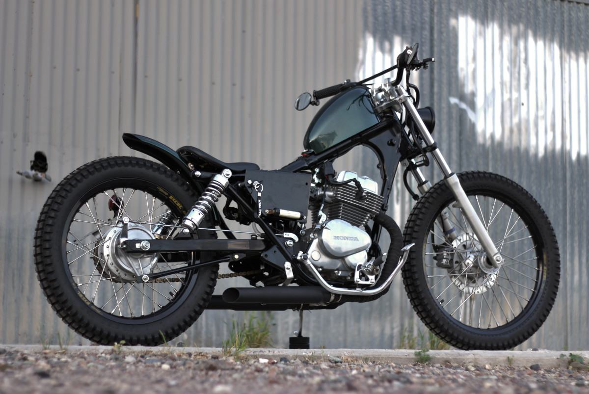 Honda Rebel Hardtail Bobber