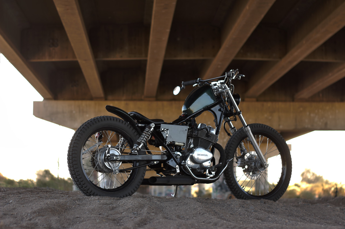 Honda Rebel Hardtail Bobber