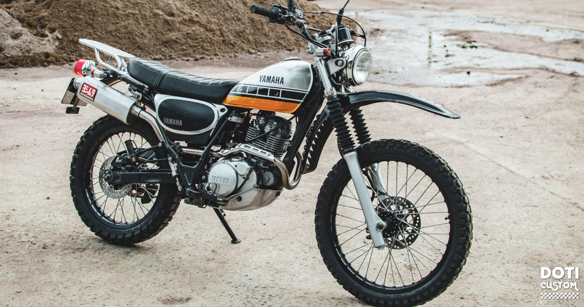 Loyal Companion: Yamaha Bronco 225 by DOTi Motorcycle – BikeBound