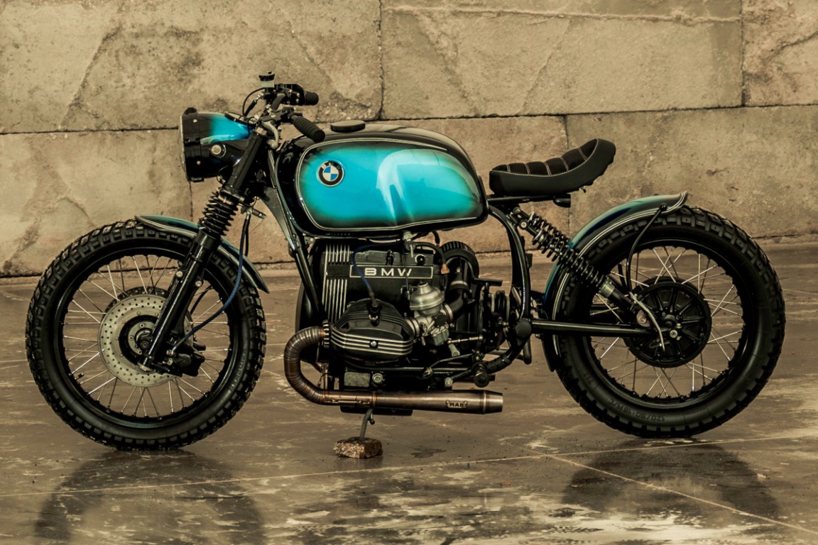 Boxer Bobber: BMW R100C by Zamarelli Moto – BikeBound