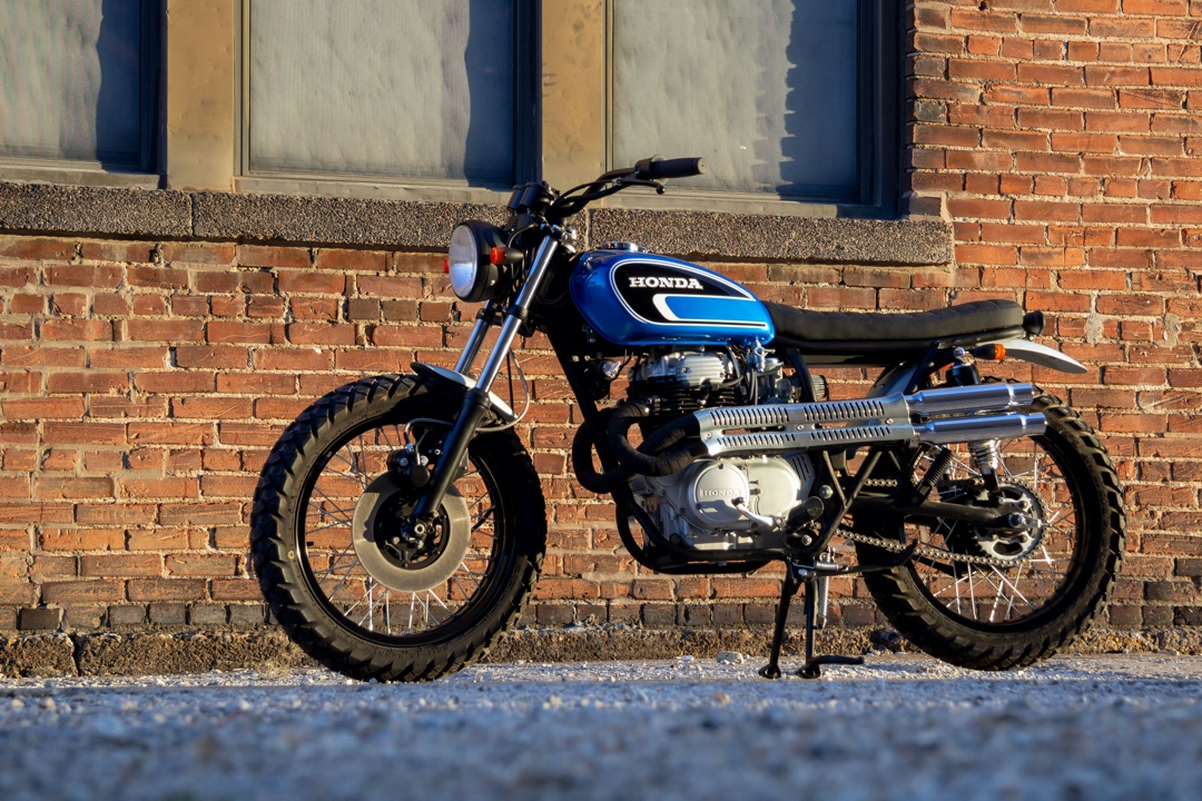 Slipstream Creation 1974 Honda Cl360 Scrambler Bikebound