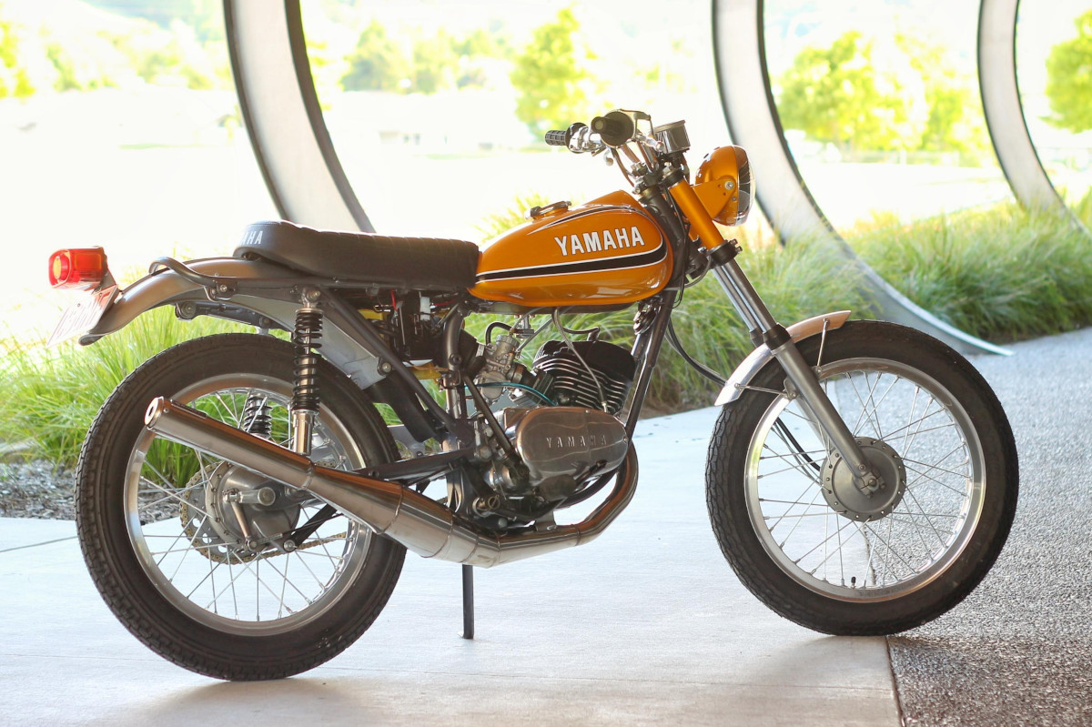 Two-Stroke Gold: Yamaha CT175 Restomod – BikeBound