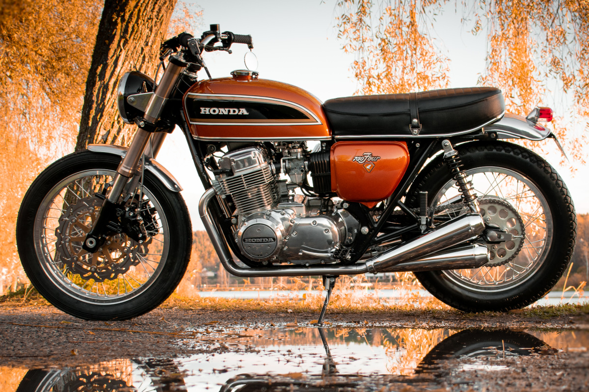 Baked in Steel: Honda CB750 Restomod – BikeBound