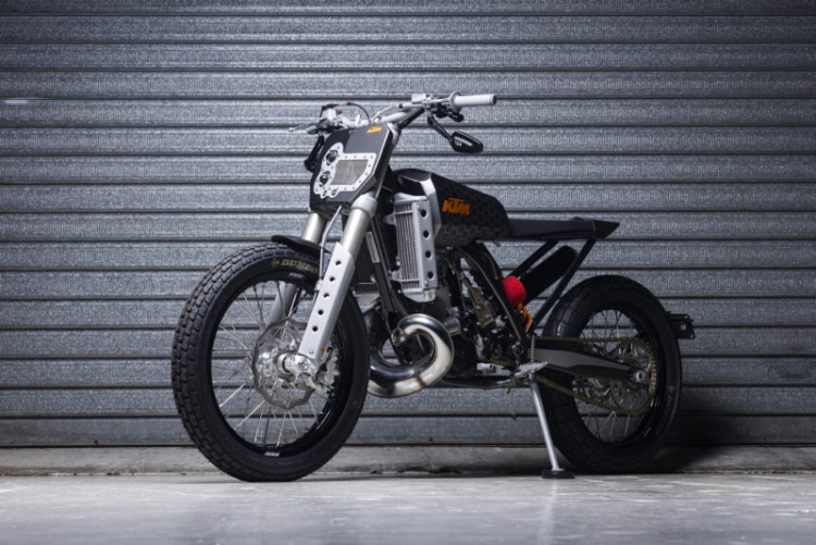 Two-Stroke Ripper: KTM 300 EXC Street Tracker – BikeBound