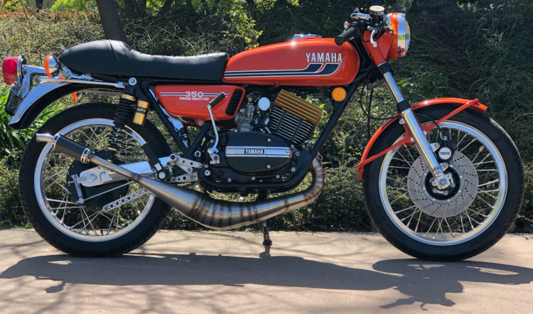 Never Underestimate an RD: Yamaha RD350 Restomod – BikeBound