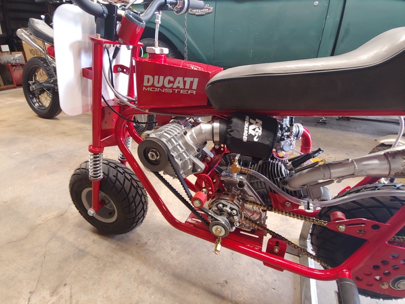 Supercharged Minibike