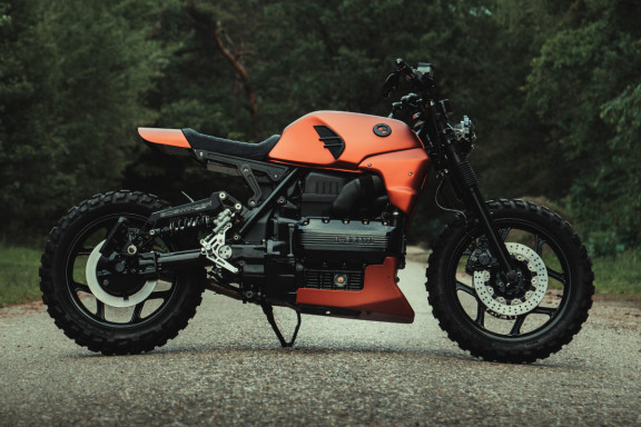Burly Brick: BMW K100 by Moto Rebuild – BikeBound