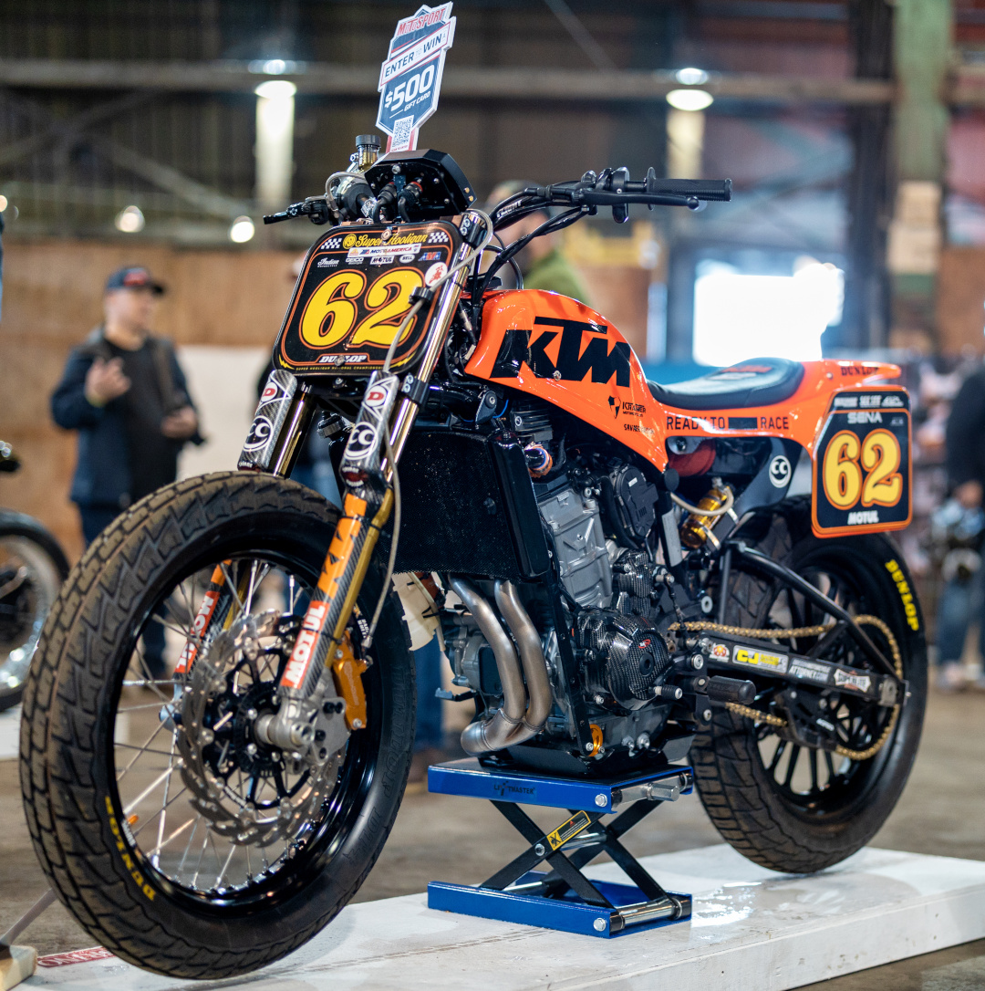 Super Hooligan KTM 790 Duke Flat Tracker BikeBound