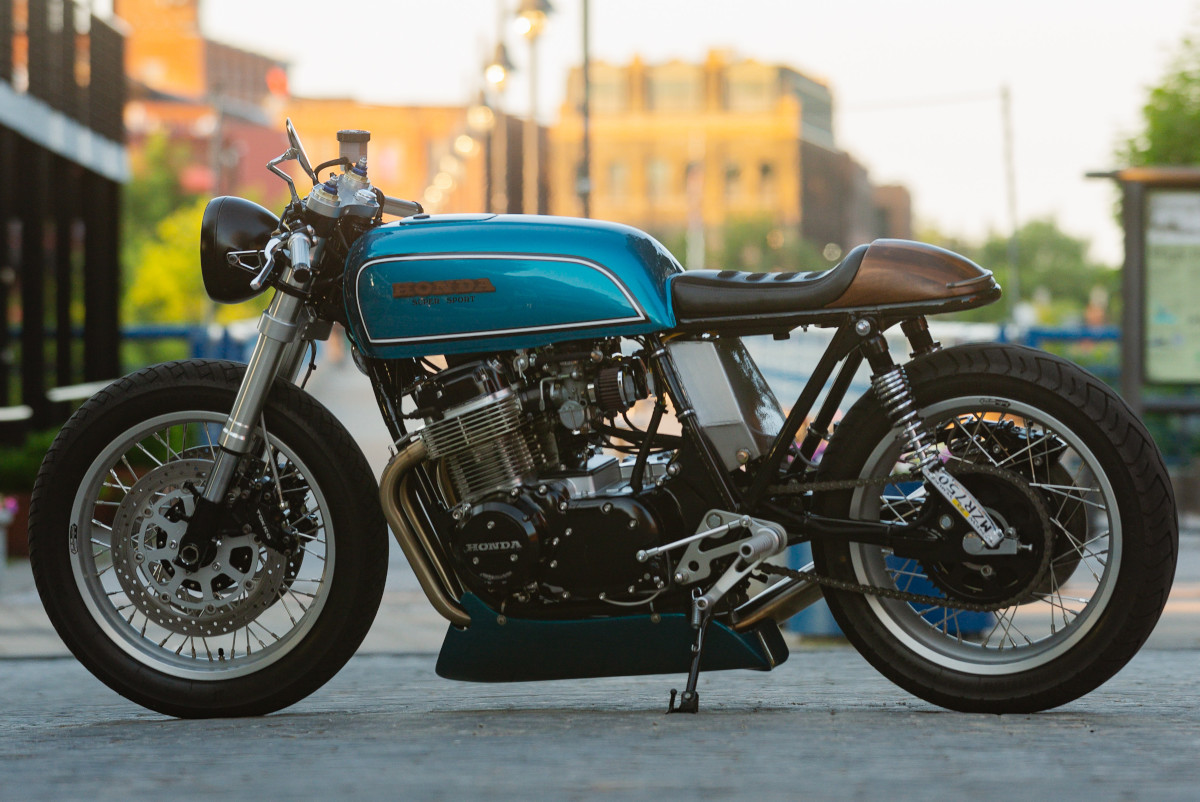 The ClubSport: 1975 Honda CB750F Café Racer – BikeBound